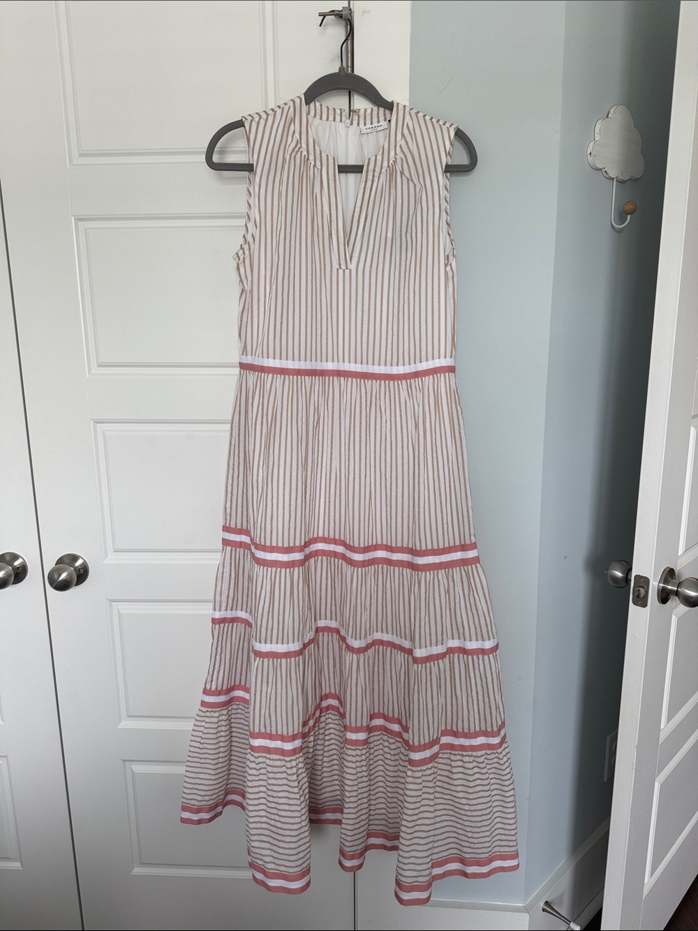 Cabana Life Tiered Maxi Dress with UPF50 - Sz Small (NWT)